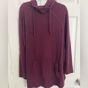 Torrid Tunic Length Fleece Hoodie